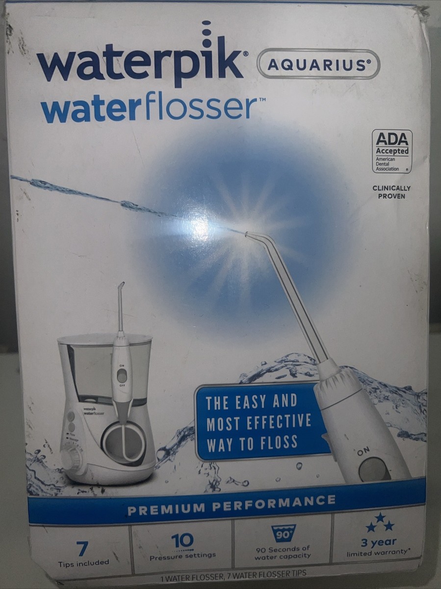 Waterpik Aquarius Water Flosser - White (WP-660) | eBay