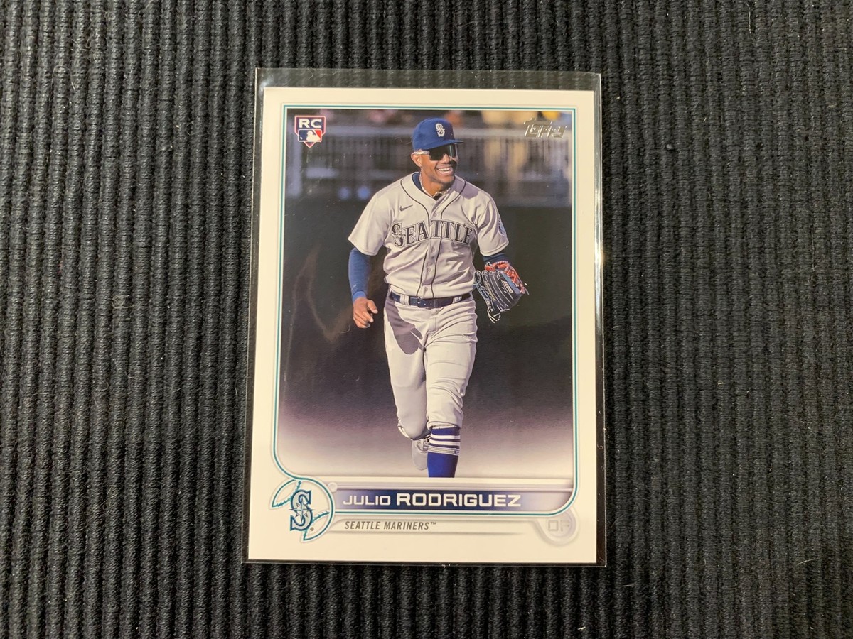 2022 TOPPS FACTORY #659 JULIO RODRIGUEZ ROOKIE VARIATION 2022 TOPPS FACTORY #659 JULIO RODRIGUEZ ROOKIE VARIATION