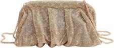 Evening Clutch Purse Shiny Rhinestone Wedding Party Handbag Crystal Shoulder Bag