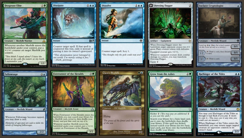 KUMENA - EDH COMMANDER DECK Magic the Gathering MTG 100 cards - MERFOLK - Image 3 of 4