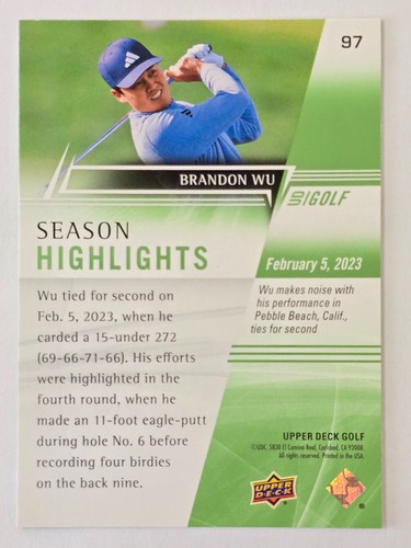 2024 Upper Deck Golf Base--You pick...Complete Your Set! - Bild 92 von 96