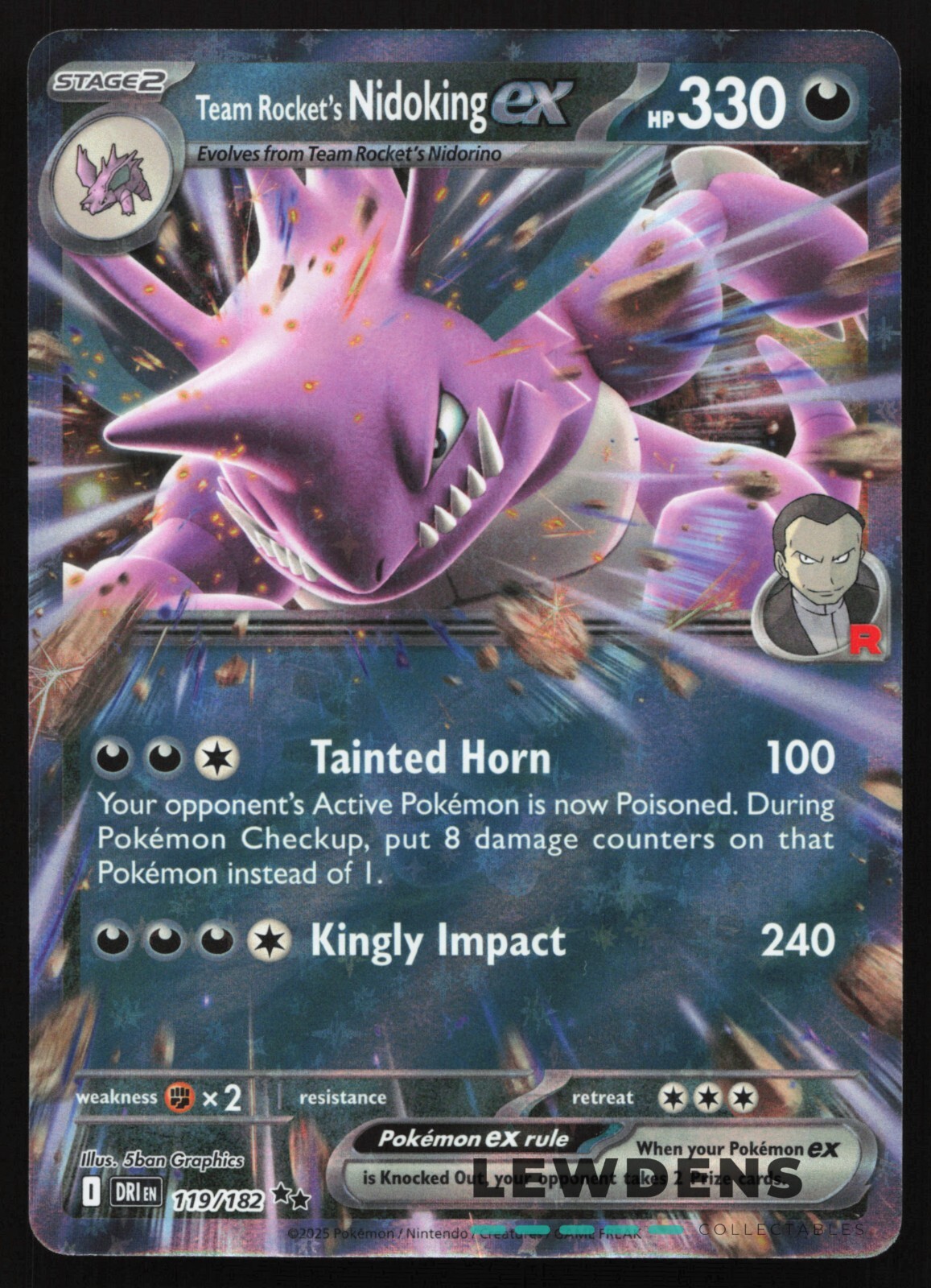 Team Rocket's Nidoking ex