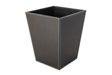 OSCO Faux Leather Square Bin - Brown BPUWBSQ