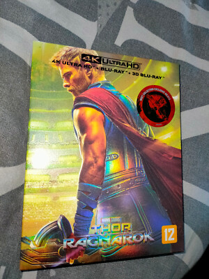 Bds + Thor Ragnarok WeEt Full Slip Steelbook - LESEN