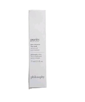 Philosophy Purity Made Simple Pore Extractor Exfoliating Clay Mask 2.5 oz. 