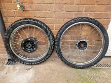 kawasaki kmx 125 200 all models EARLY RARE STEEL RIMS pair 86-2002
