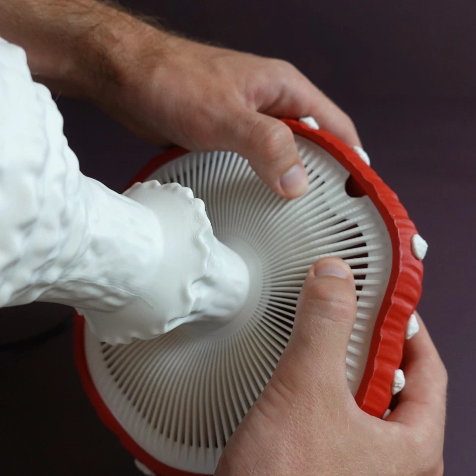 Fliegenpilz Lampe Tischlampe - Die Deko Lampe aus dem Wald - Bild 2 von 4