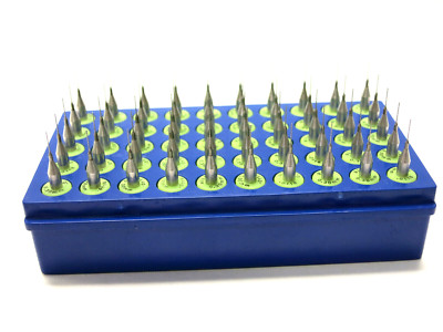 Matrix 0.30m 0.0118'' x 0.217'' Tungsten Carbide Repointed Drill Bit Set of 50
