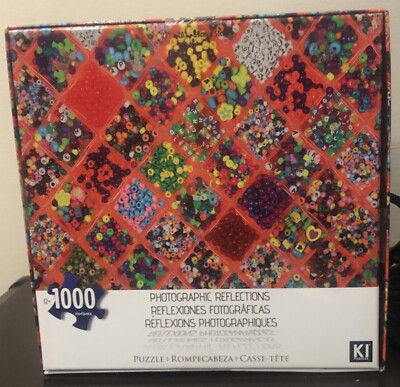 KI Puzzles 1000 Piece Photographic Reflections Beads Jigsaw Puzzle
