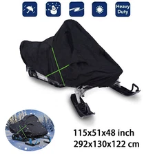 NEVERLAND Snowmobile Cover Heavy Duty up to 115" For Ski Doo Polaris Storage US