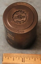 COATS & CLARK Sewing Thread 45 Year Service Pin STEEL STAMPING DIE JN1796