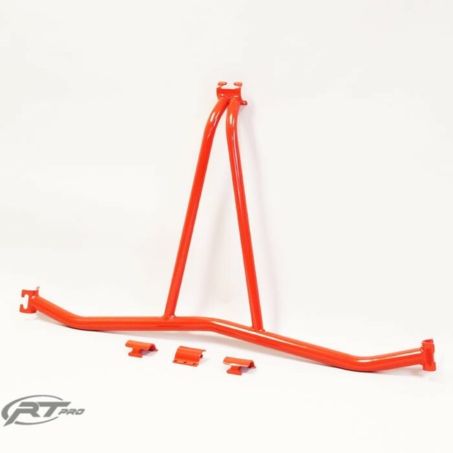 RT Pro Black Roll Cage Windshield Brace For 1112 Can Am Commander