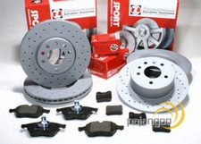 Zimmermann Sport Bremsen Set Ø 288 mm + Ø 286 mm vorne hinten für Opel Vectra B
