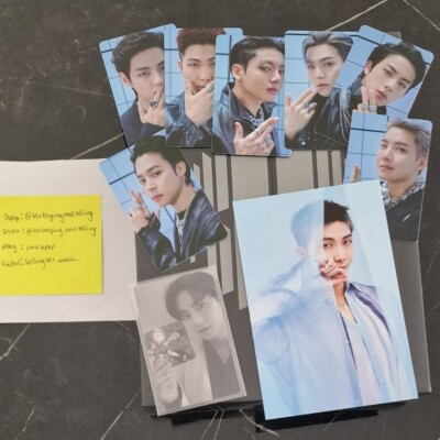 BTS Proof Standard Taehyung V PC And Namjoon RM Postcard 