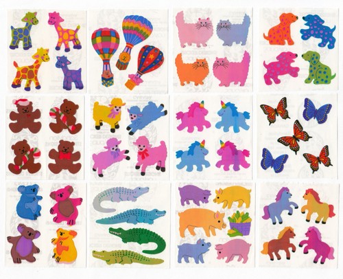 Autocollant Sticker Pour Téléphone/tablette/ordinateur Brodé En 3D Arc En Ciel Doux