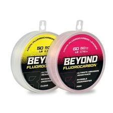Beyond Fluorocarbon Leader Fishing Line - 100% Pure Fluorocarbon 50 Yard Spool