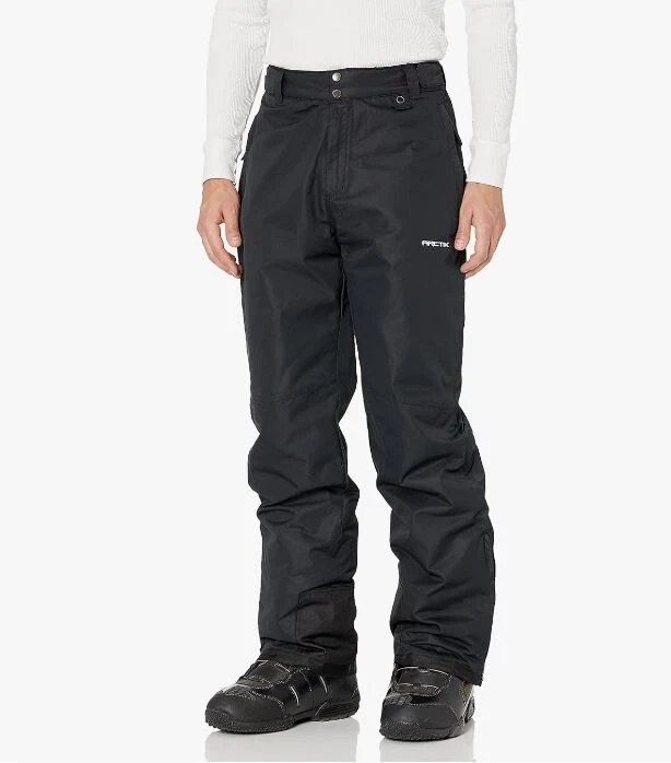 NEW Arctix Men s Essential Snow Pants Black 3X Large 48 50W 34