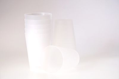 Becher 1 L Einweg-Becher Transparent 0,4 Liter – PP Plastik, Runder Trinkbecher Für Partys & Events Mehrweg Plastik Becher