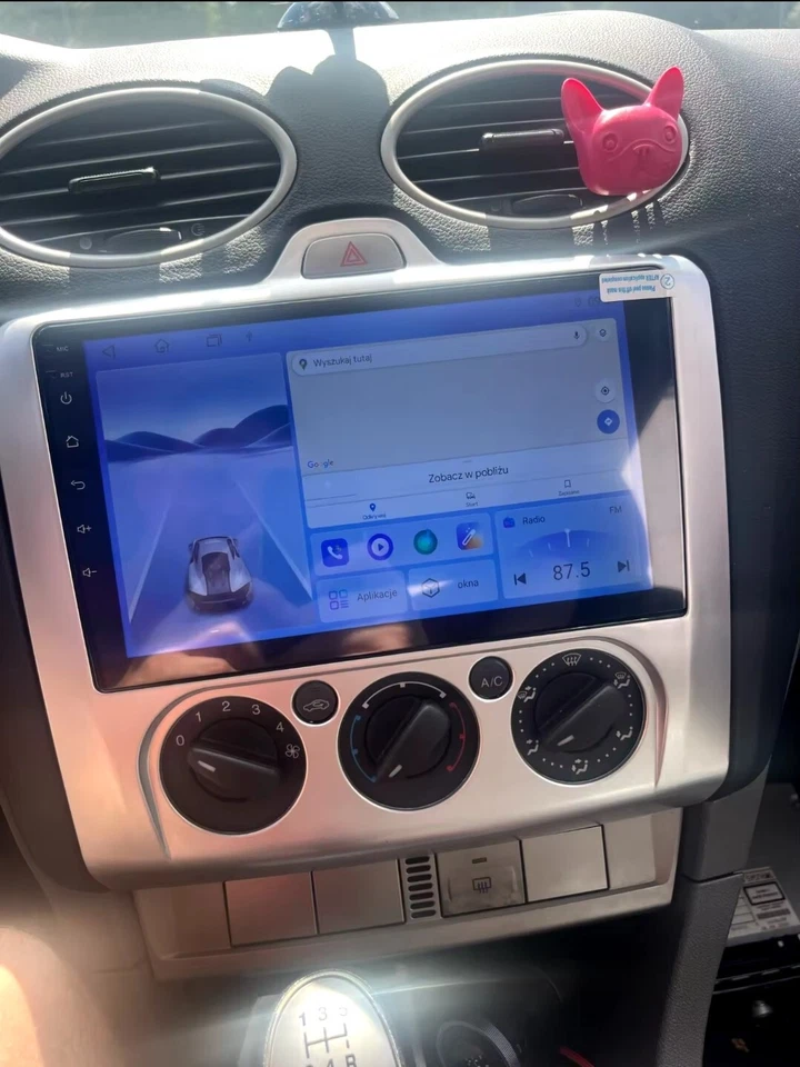 Autoradio Android 9 Pollici per Ford Focus 2 (2004-2011) Stereo Touchscreen GPS - Immagine 4 di 4