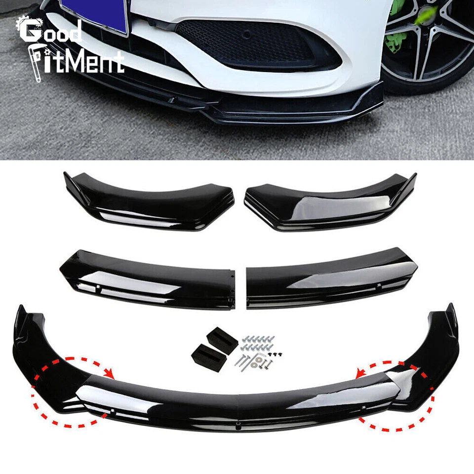 Glänz Frontspoiler Spoilerschwert Lippe + Seitenschweller Für Audi A6 4G C7 A7 - Bild 3 von 4