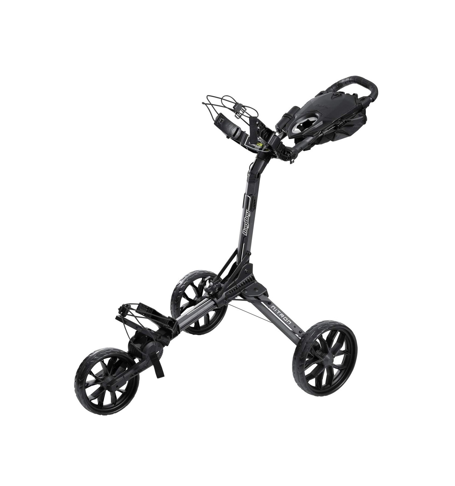 Bag Boy Nitron 3 Wheel Golf Push Cart, Easy 1 Step Open and Fold, Scorecard C... 40782720116 eBay