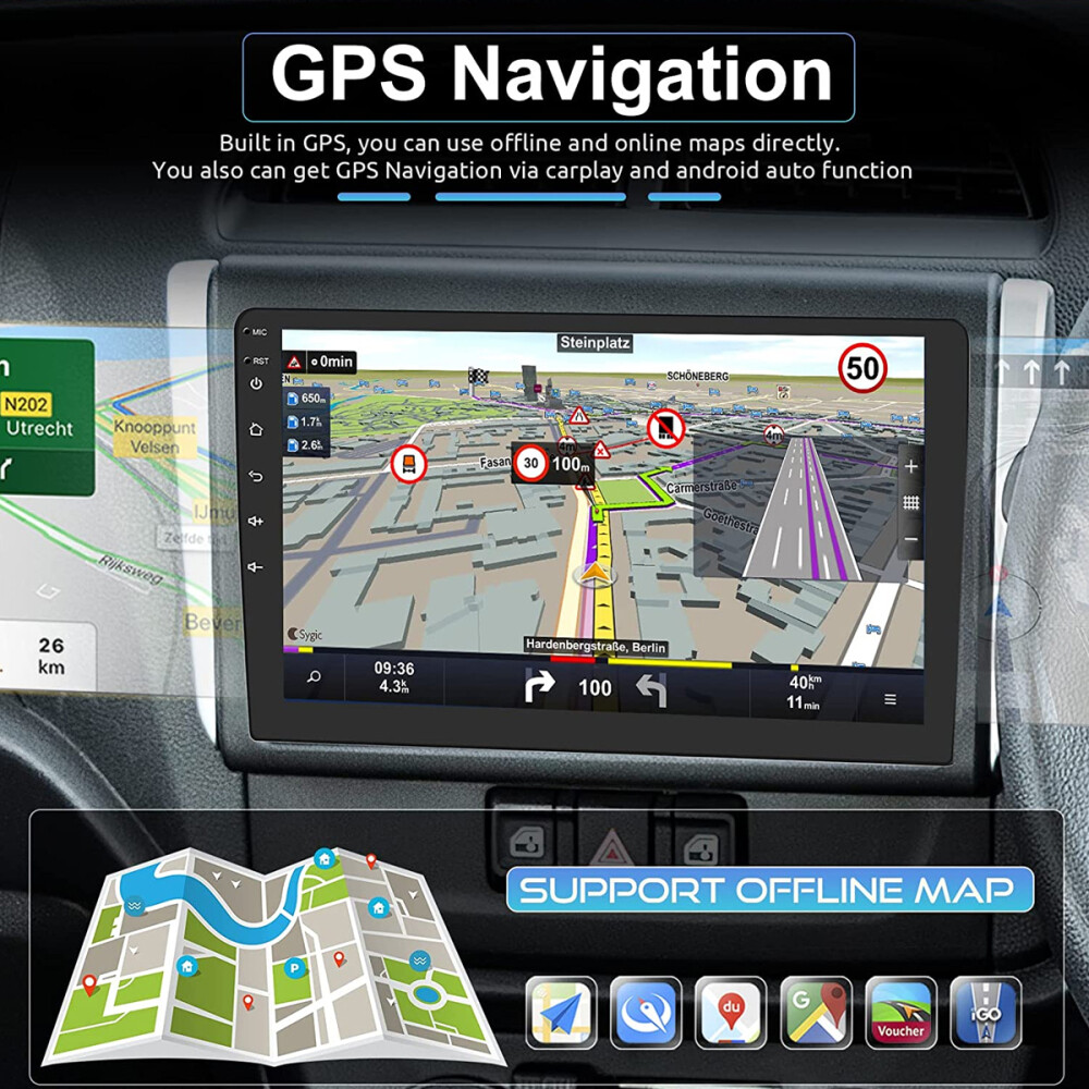 For Honda Civic 20162022 9" Android 12 Car Stereo Radio GPS Navi