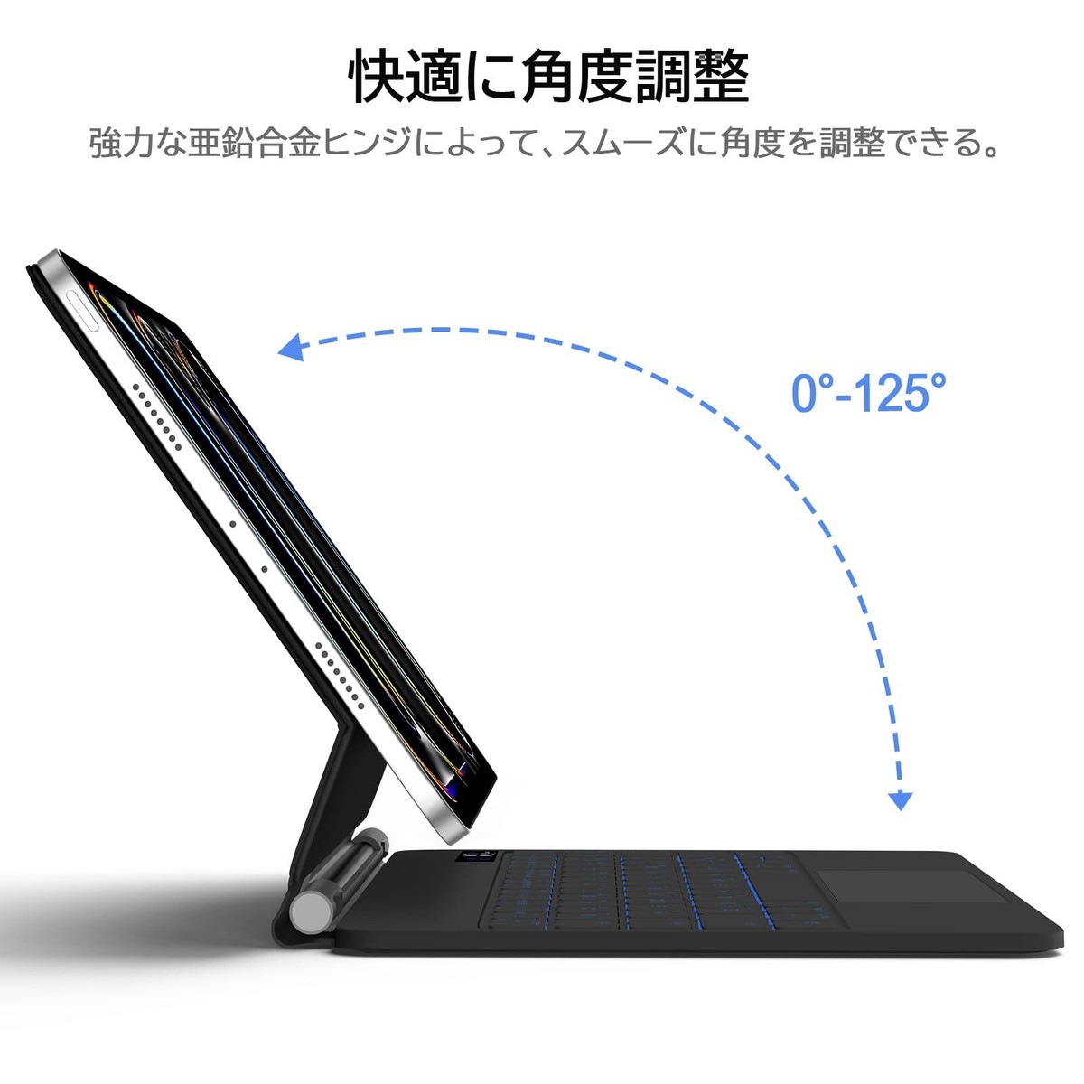 Magic Keyboard Goojodoq 2024 Smart Keyboard With Ipad Pro