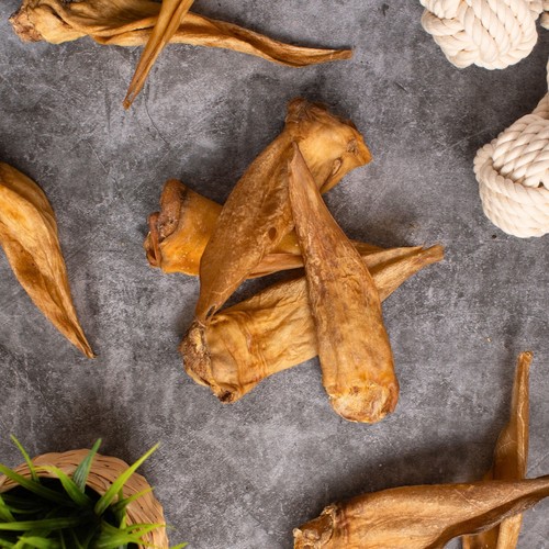 100 Stück Rinderohren ca 3 kg Kauartikel 3000 g Hundefutter Ohren Rind Lyra Pet® - Bild 7 von 7