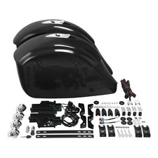 Unpainted Saddlebags Electronic Latch Lids Fit For Indian Springfield 2016-2023