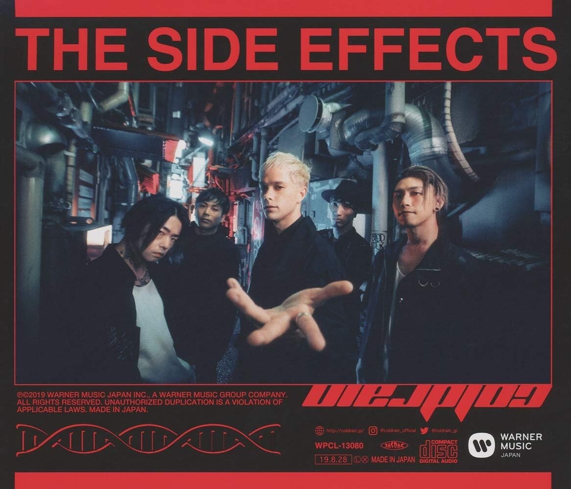 coldrain ポスター CD New COLDRAIN-THE SIDE EFFECTS from Japan