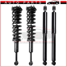 2 Pairs For 2007-2021 Toyota Tundra Loaded Front Struts Coil Springs Rear Shocks
