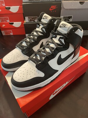 Nike Dunk High 白黒 27.5 箱あり Size 13 M - Nike Dunk High Retro Black White 2021 Panda Men's 13