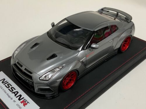 1/18 GT Spirit Nissan GT-R 35 By Prior Design in Silver GT243 Customized AB106 - Picture 1 of 6