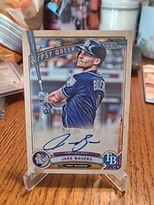 2019 Topps Gypsy Queen GQ Logo Swap Variation /99 Jake Bauers Rookie Auto RC