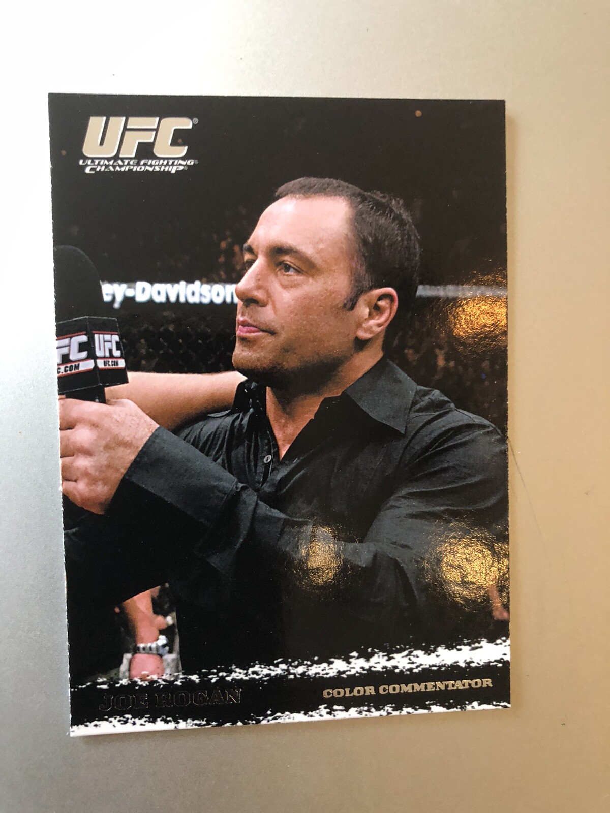2009 Topps UFC MMA Round 1 One JOE ROGAN Rookie Base Card VERY SHARP GRADABLE SP
