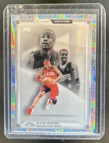 2025 Topps Chrome Allen Iverson Base (RAW)