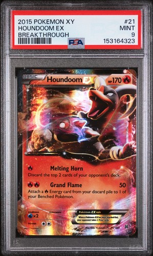 Houndoom-EX graded PSA 9 for sale on eBay