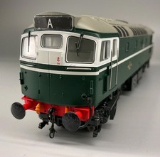 Boxed Heljan Class 27 Type 2 D5349 BR Green Diesel Loco + Lights OO Gauge 