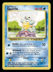 Squirtle 63 102