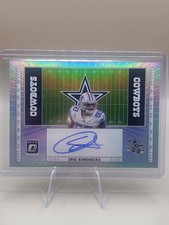 2025 DONRUSS OPTIC ERIC KENDRICKS HASHMARKS AUTO DALLAS COWBOYS SSP CASE HIT