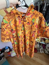 NWT MOG WDI Pirates Of The Caribbean Red Head Button Up Shirt D23 2017 Medium
