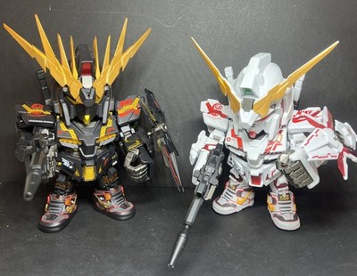 Bandai Gundam Nike Unicorn ガンダム qmsv セット Bandai Gundam x Nike SB Unicorn QMSV RX-0 Banshee 02 Destroy Mode