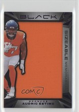 2024 Panini Black Sizeable Rookie Memorabilia Royal 24/99 Audric Estime tx8