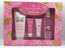 The Healing Garden Jasmine Sensual Therapy Mist Lotion Bath Body Gift Set New