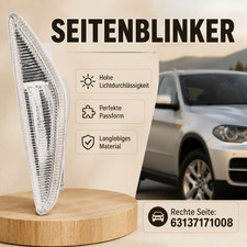 Rechts Blinklicht Wei� Seitenblinker Laufblinker f�r BMW X3 F25 X5 E70 X6 E71