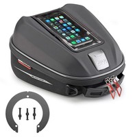 Givi Tankrucksack ST611+ Mit Flansch Honda CB 650 F 2014 2015 2016 Schwarz 6 LT