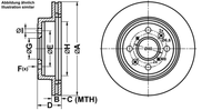 Ate Bremsscheiben Ø253MM + BremsbelÄGe Vorne FÜR Opel Agila (A) Mk I Suzuki