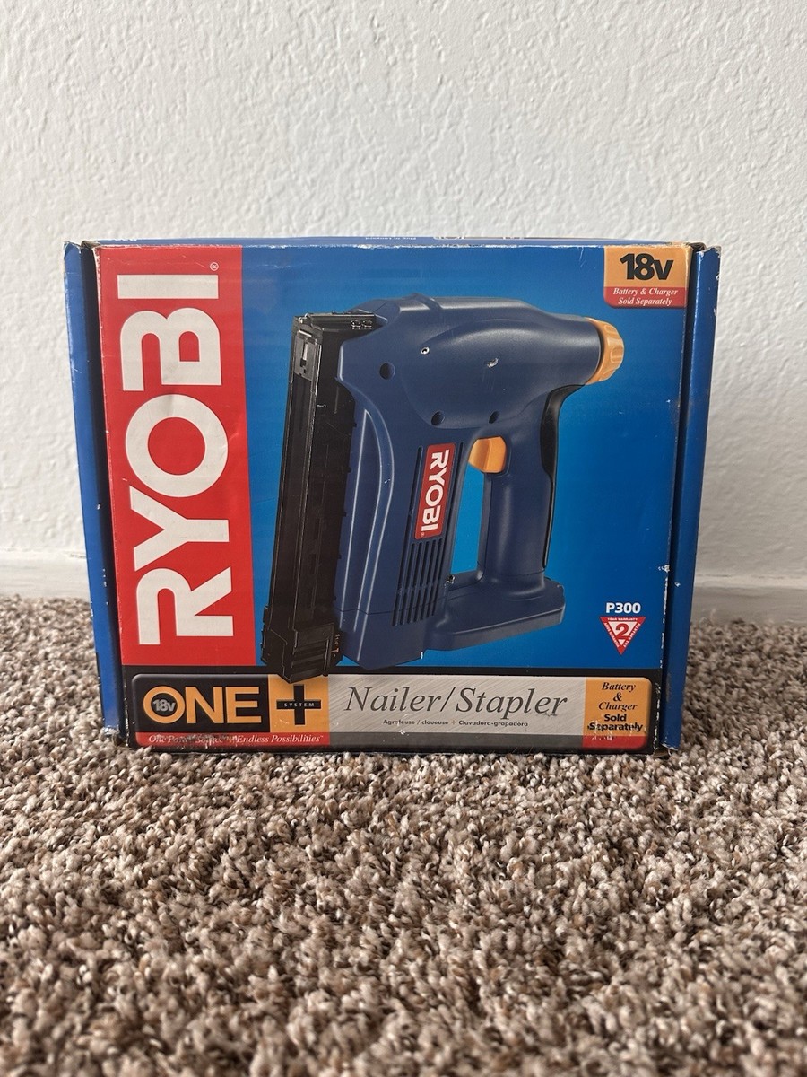 RYOBI P300 18 Volts Cordless Nailer/Stapler