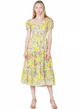 EUC LOVESHACKFANCY Masie Midi Dress