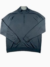 Under Armour Sweater Mens 2X Black Pullover 1/4 Zip Lightweight
